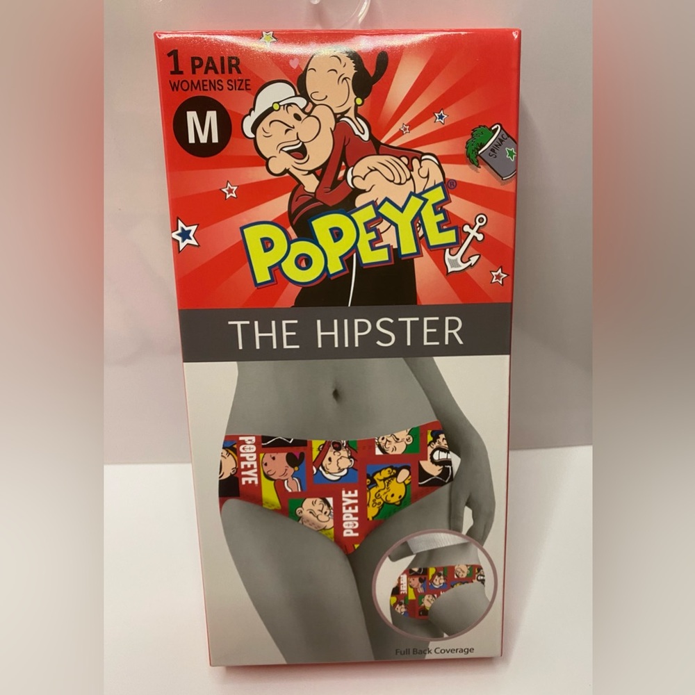 Popeye Women's Hipsters Panty-NEW